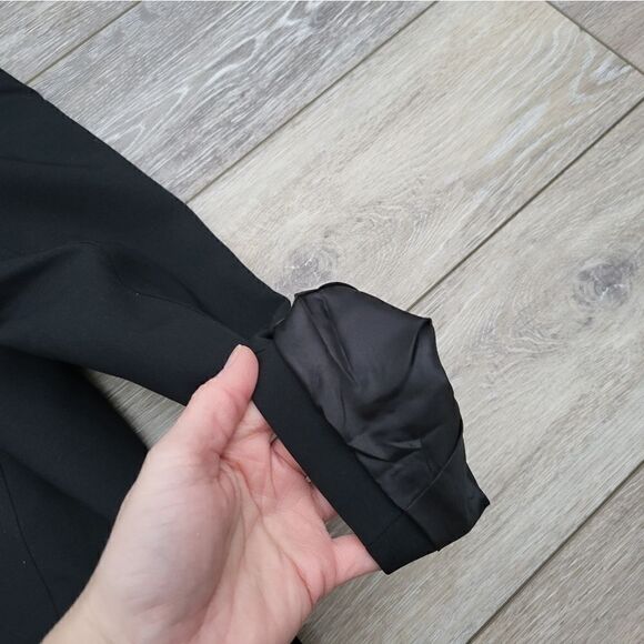 Josephine Chaus Studio  blazer jacket zip up black pockets lined - Picture 9 of 13